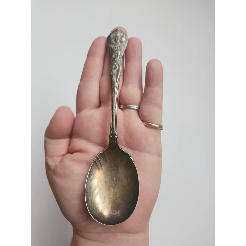 Vtg 1964 Mary Poppins Spoon Wm A Rogers Oneida Disney Silverplate‎ Collectible